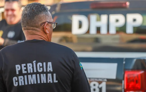 Perícia Criminal no local da ocorrência