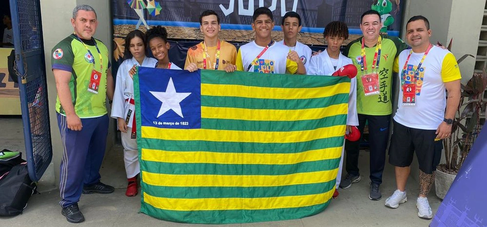 Piauí bate recorde e conquista 44 medalhas nos Jogos Escolares Brasileiros