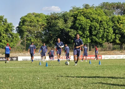 Piauí em preparação para contra o Atlético Piauiense que vale o acesso