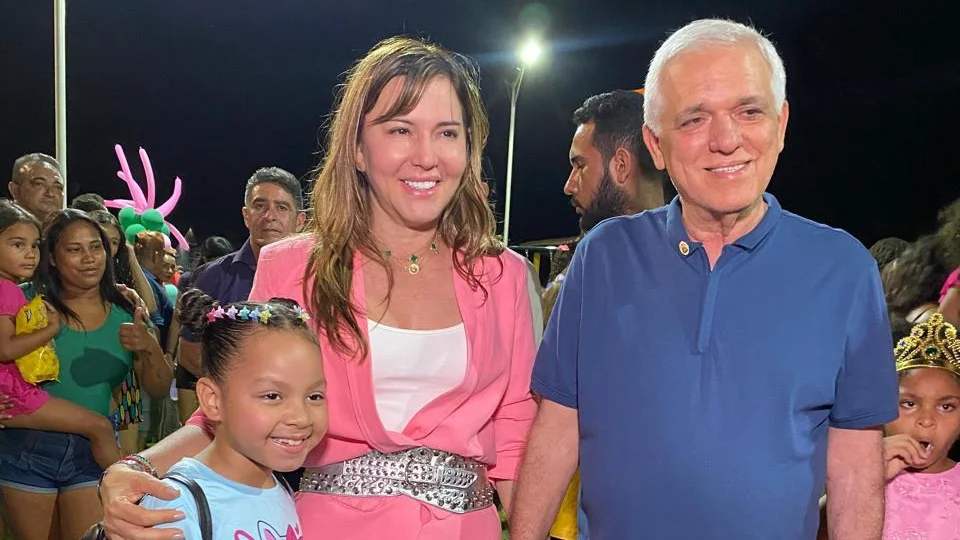 Prefeita Ivanária Sampaio e Vice-Governador Themístocles Filho