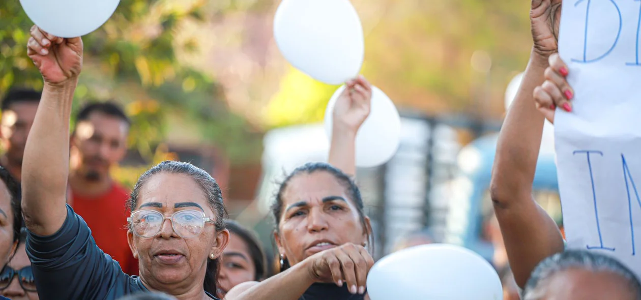 Protesto na BR 316 em Teresina