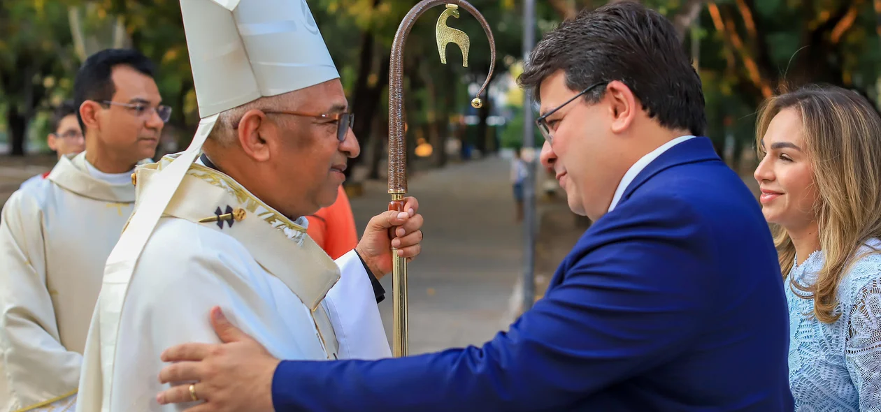 Rafael Fonteles e arcebispo de Teresina, Dom Juarez