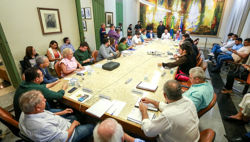 Reunião com secretariado da Prefeitura de Teresina