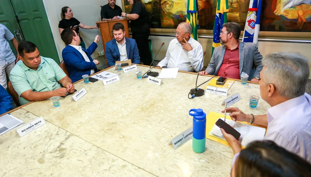 Reunião na Prefeitura de Teresina