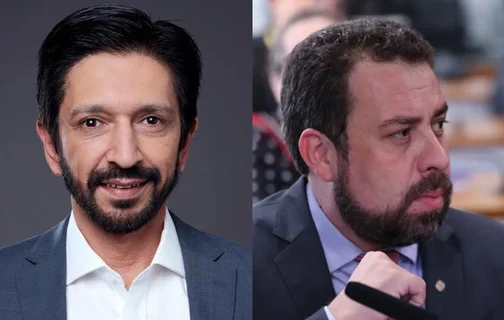 Ricardo Nunes e Guilherme Boulos