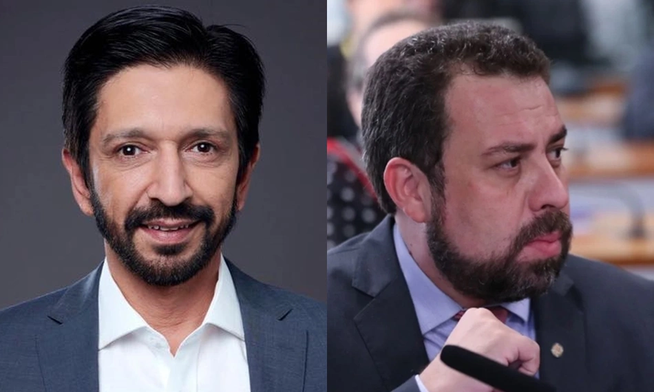 Ricardo Nunes e Guilherme Boulos