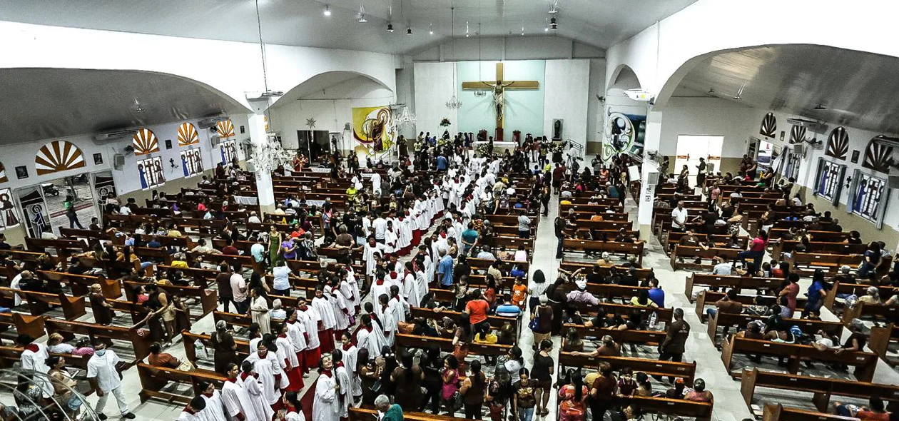 Santuário São Francisco de Assis ficou lotado