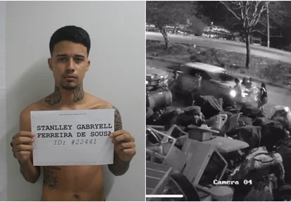 Satanlley Grabryell foi preso e autuado em flagrante por homicídio culposo