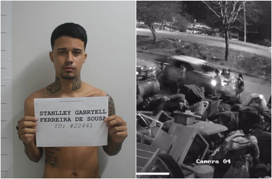 Satanlley Grabryell foi preso e autuado em flagrante por homicídio culposo