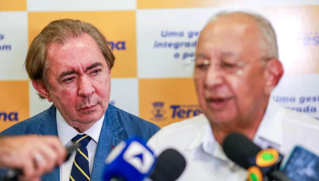 Secretário João Henrique e o prefeito Dr. Pessoa