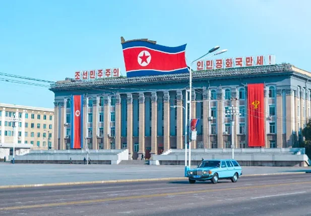 Sede do Partido dos Trabalhadores em Pyongyang