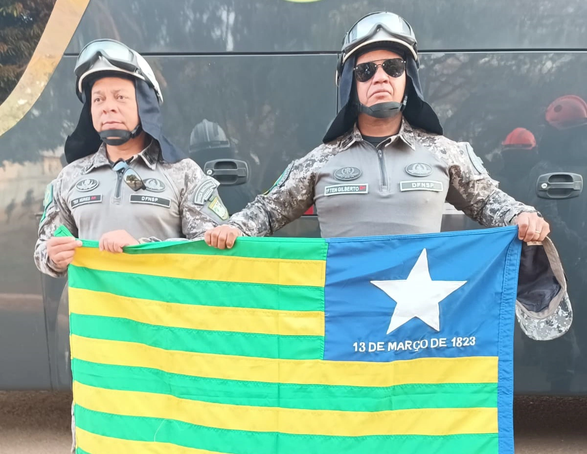 Tenentes Marcos Nunes e Francisco Gilberto