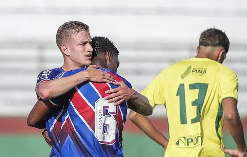 Tiradentes é goleado por 8 a 0 para o Bahia e dá adeus a Copa do Brasil Sub-20