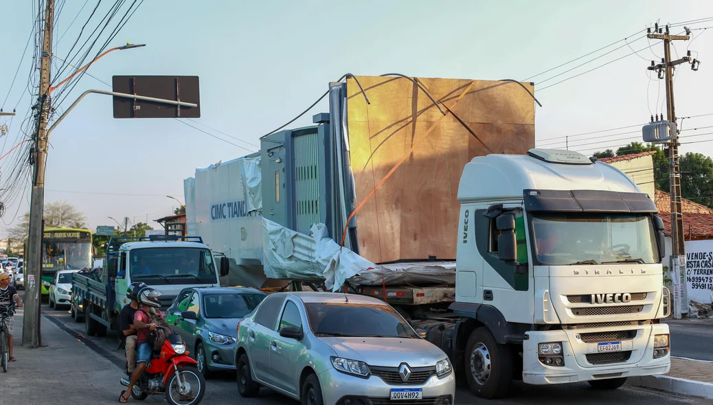 Trânsito na região ficou congestionado