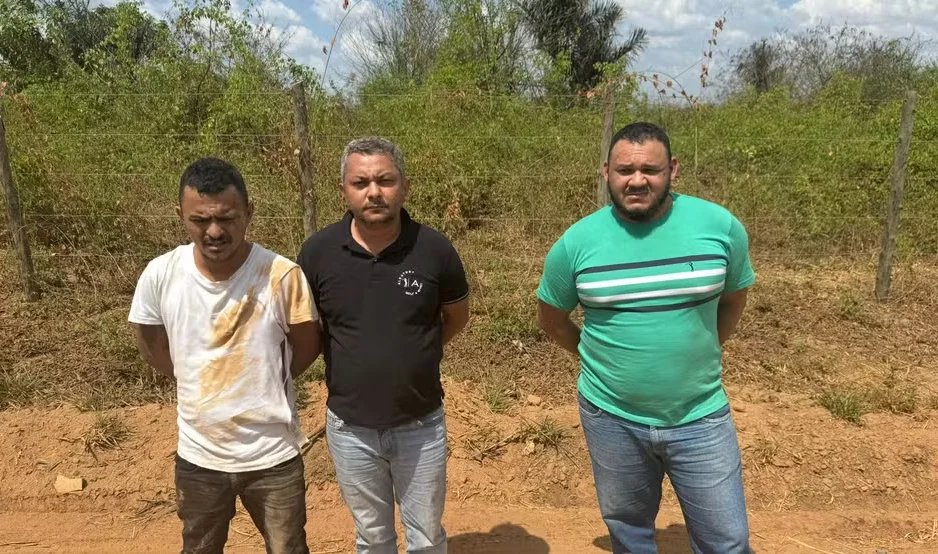 Trio é preso suspeito de sequestrar marido de gerente de banco em Açaílandia.