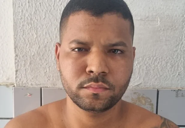 Vilson Pereira da Silva, o Vilsin, preso pela Polícia Civil do Piauí por tráfico de drogas