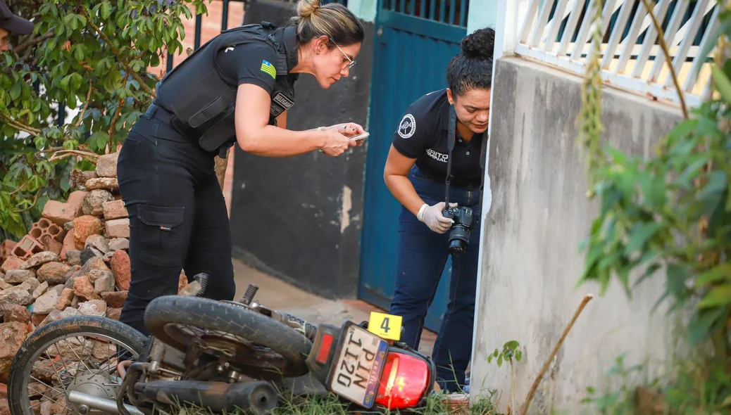 Vítima sofreu vários disparos