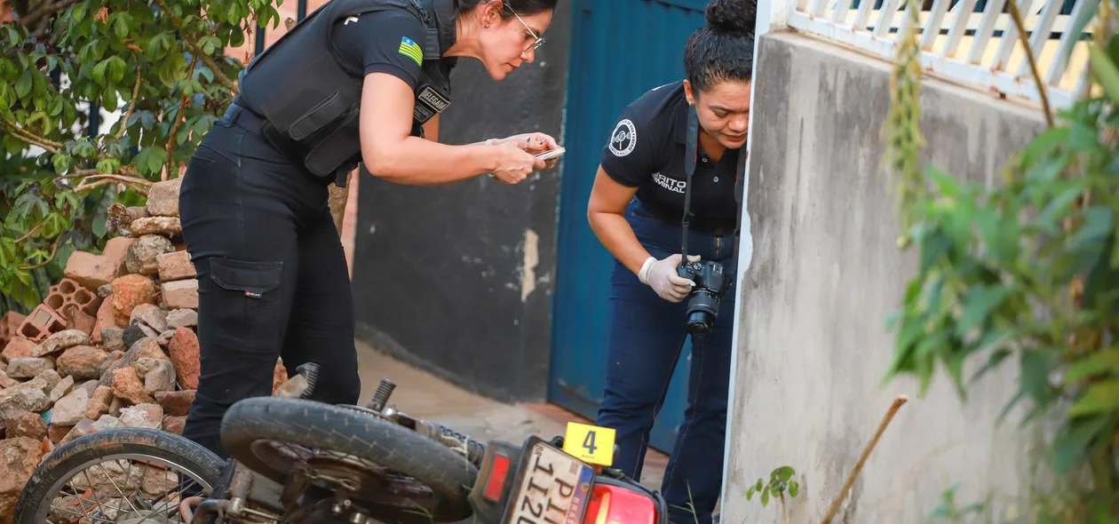 Vítima sofreu vários disparos