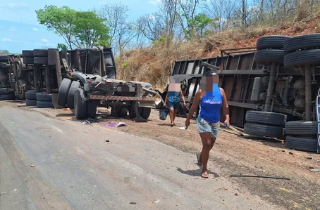 Acidente em Cristalândia do Piauí