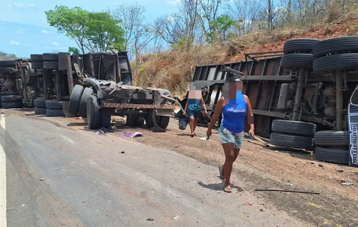 Acidente em Cristalândia do Piauí