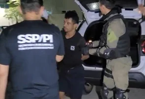 Acusado de assaltar farmácia pula de ponte para escapar da polícia em Teresina