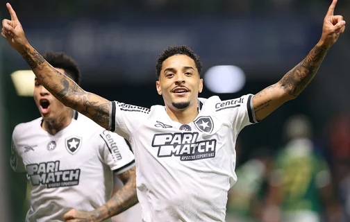 Botafogo vence Palmeiras e abre vantagem na luta pelo título do Brasileirão