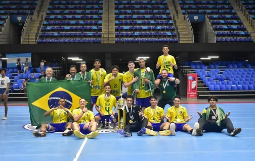 Brasil é campeão do Sul e Centro-Americano de handebol juvenil