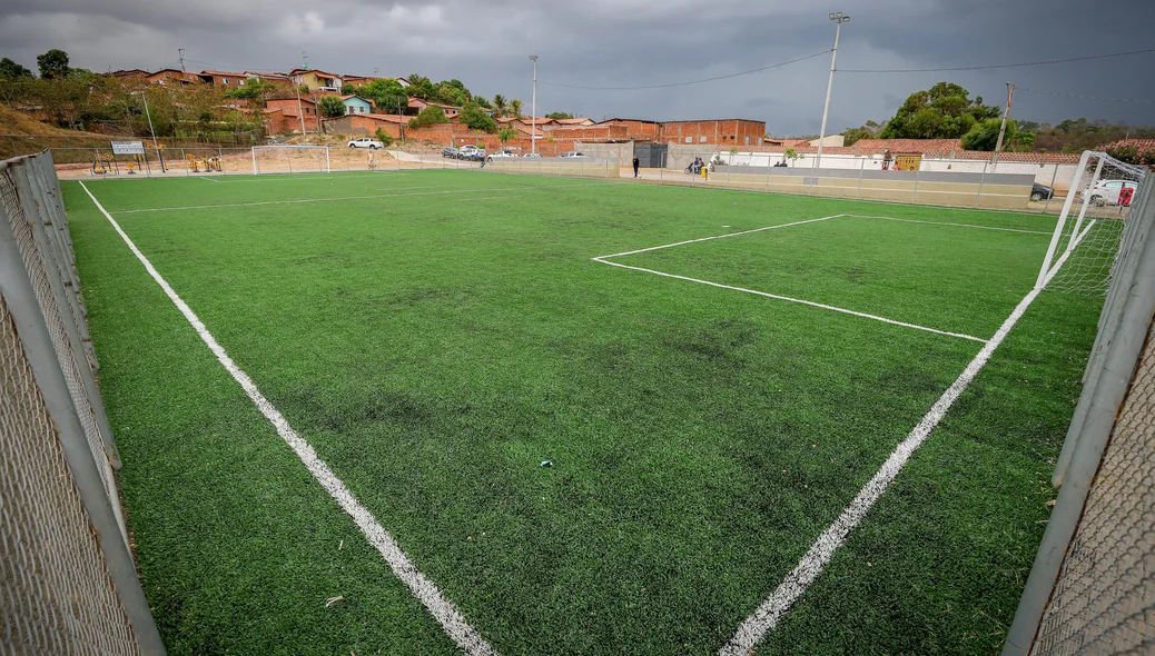 Campo de futebol da estação