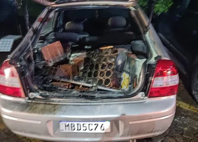 Carro que explodiu perto do STF