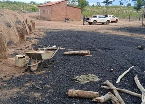 Carvoaria em Corrente é interditada