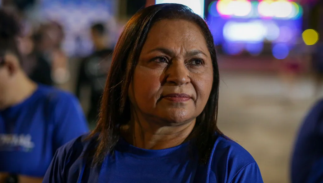 Conceição Campelo, voluntária da Rede Feminina de Combate ao Câncer