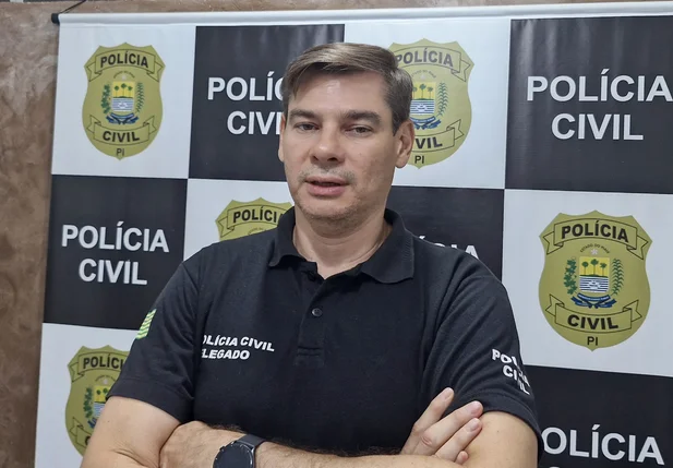 Delegado Marcelo Dias, diretor do DRFV