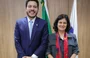 Deputado Jadyel Alencar e a ministra da Saúde, Nísia Trindade