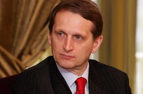 Diretor do Serviço de Inteligência Estrangeiro Russo Sergey Naryshkin