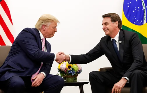 Donald Trump e Jair Bolsonaro