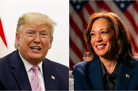 Donald Trump e Kamala Harris