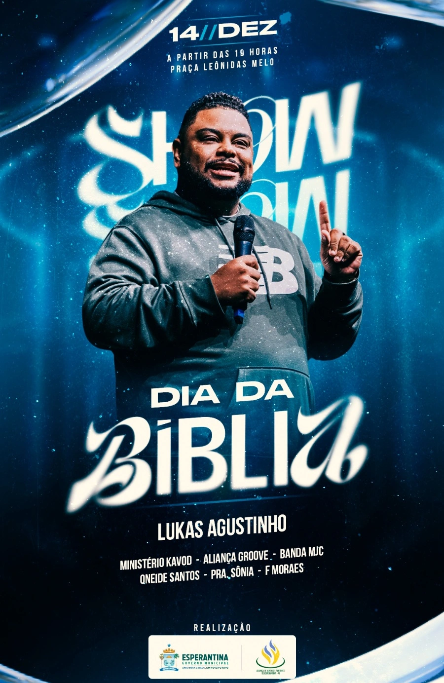 Esperantina vai promover grande evento gospel com Lukas Agostinho