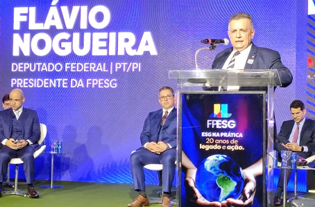 Flávio Nogueira, na Câmara Federal