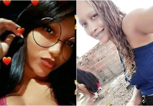 Francinete Pereira da Silva Neta, 24 anos, e Jocinéia Dias da Silva, 23 anos