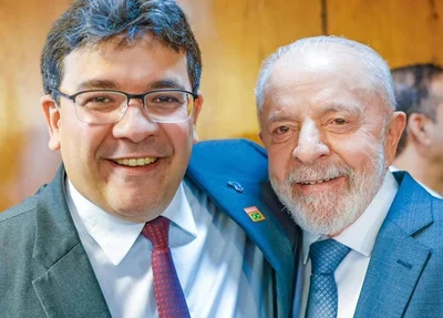 Governador Rafael Fonteles e presidente Lula