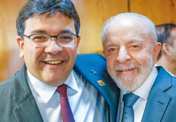 Governador Rafael Fonteles e presidente Lula