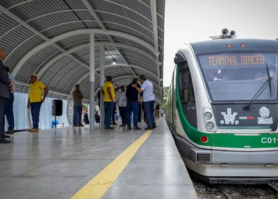 Governo do Piauí inaugurou nesta terça a nova estação de metrô