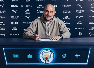 Guardiola renovou com o Manchester City