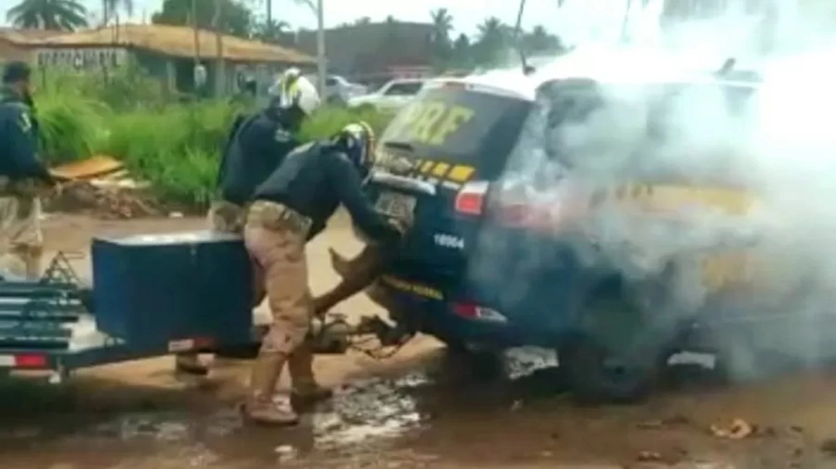 Imagens flagraram os três ex-policiais torturando Genivaldo, no porta-malas de uma viatura, em maio de 2022