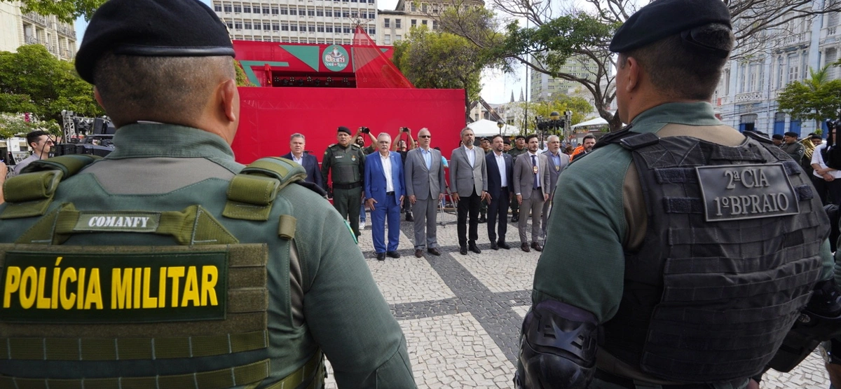 Inicio da Operação Centro Seguro em Fortaleza