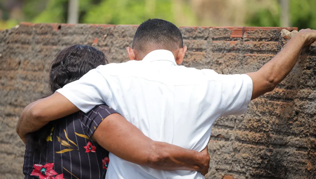 Irmãos desolados ao saberem da morte de Raimundo Monteiro