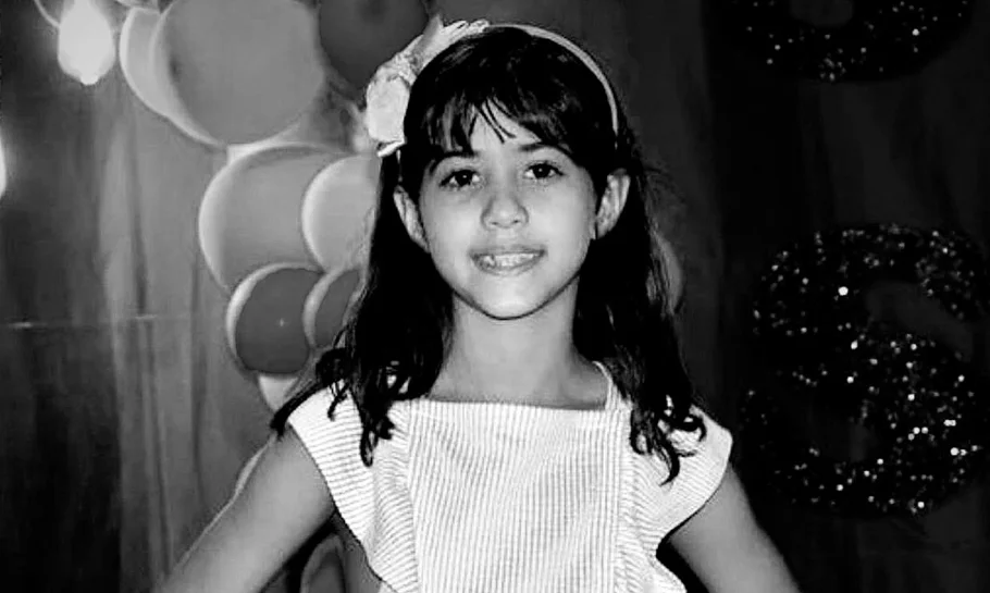 Isadora Silva, de 8 anos