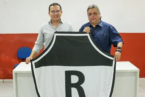 Jairo Cavalcante e Júlio Arcoverde, presidente e vice do River