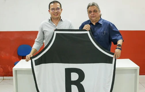 Jairo Cavalcante e Júlio Arcoverde, presidente e vice do River