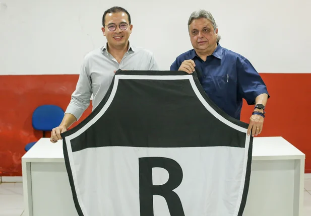 Jairo Cavalcante e Júlio Arcoverde, presidente e vice do River